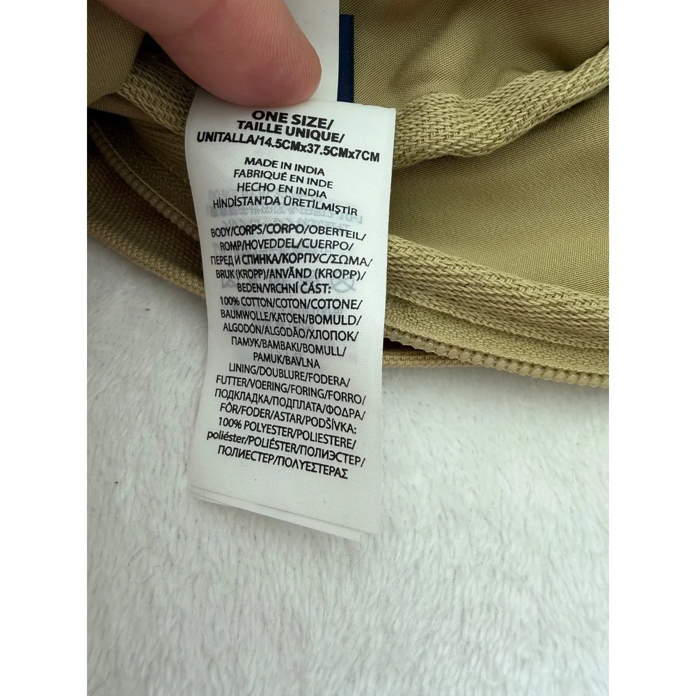 Polo Ralph Lauren Polo Bear Canvas Belt Bag Khaki Waist Crossbody Fanny Pack